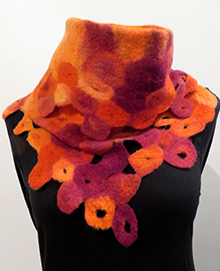 Felted Neck Cowl by Melissa Hume